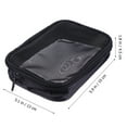 thumbnail image 3 of 2pcs Portable Mesh Travel Toiletry Bag Creative Cosmetic Storage Pouch Organizer, 3 of 7