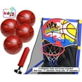 thumbnail image 6 of Kiddie Play Basketball Arcade Game Indoor with 4 Inflatable Sports Balls for Kids, 6 of 7