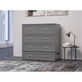 thumbnail image 2 of Twin XL Northfield Murphy Bed Chest in Gray, 2 of 2