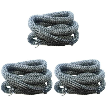 

Homemaxs 3pcs Stove Replacement Gasket Stove Door Gasket Seal Fireplace Cord Washer Replacement Kit