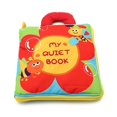 thumbnail image 1 of Baby Cloth Book Sensory Toy Activity Center Preschool Teaching Interactive Toy, 1 of 5