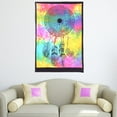 thumbnail image 5 of Multicolor Hippie Mandala Tapestry Poster Multi-styles Indian Wall Hanging Hippie Poster Bedspread Throw, 40x30 inches, 5 of 5