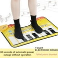 thumbnail image 6 of JGJJUGN Interactive Piano Sounding Toilet Floor Mat with 3 Modes and Pre-Programmed Songs for Musical Entertainment, 6 of 7