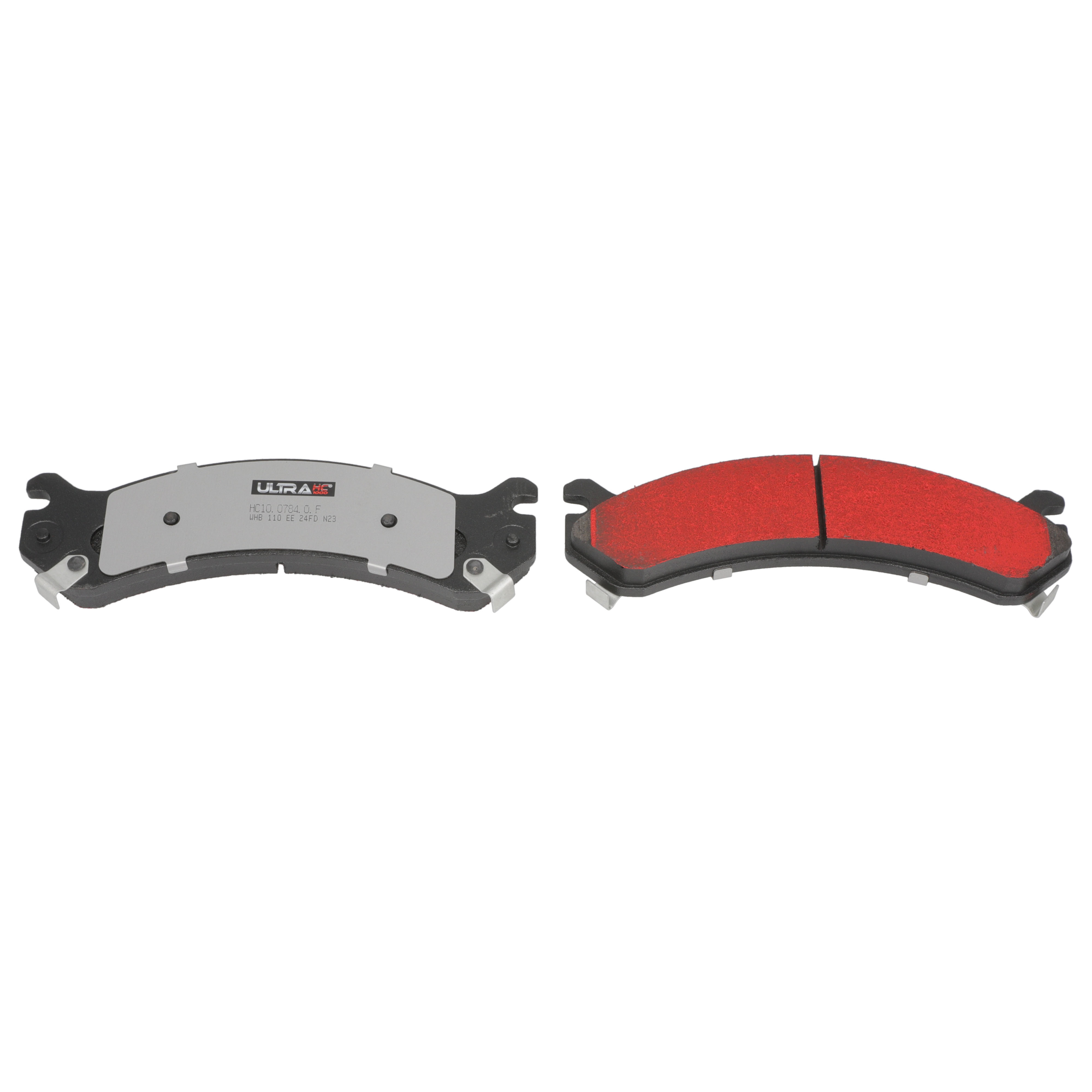 Ultra HC 1000 Brake Pad Set, Front HC10.0784.0.F, Chevrolet Silverado 2500 HD 2006-2001