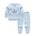 thumbnail image 1 of Pijamas de algodón 100% para niños y niñas, ropa de dormir para regalo de Navidad, ropa de noche de dinosaurio para bebés, 1 of 4