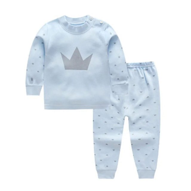 Pijamas de algodón 100% para niños y niñas, ropa de dormir para regalo de Navidad, ropa de noche de dinosaurio para bebés