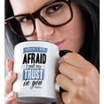 thumbnail image 2 of 3drose, When I Am Afraid I Put My Trust in You Inspirational Psalm Quote, 15oz Two-tone Black Mug, 2 of 6