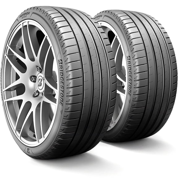 Pair of 2 Bridgestone Potenza Sport 245/35ZR19 245/35R19 93Y XL High Performance Summer Tires