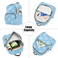thumbnail image 5 of FORMRS Mini Backpack Purse for Women Travel Daypack Casual Shoulder Bag, Snowflake Pattern, 5 of 7