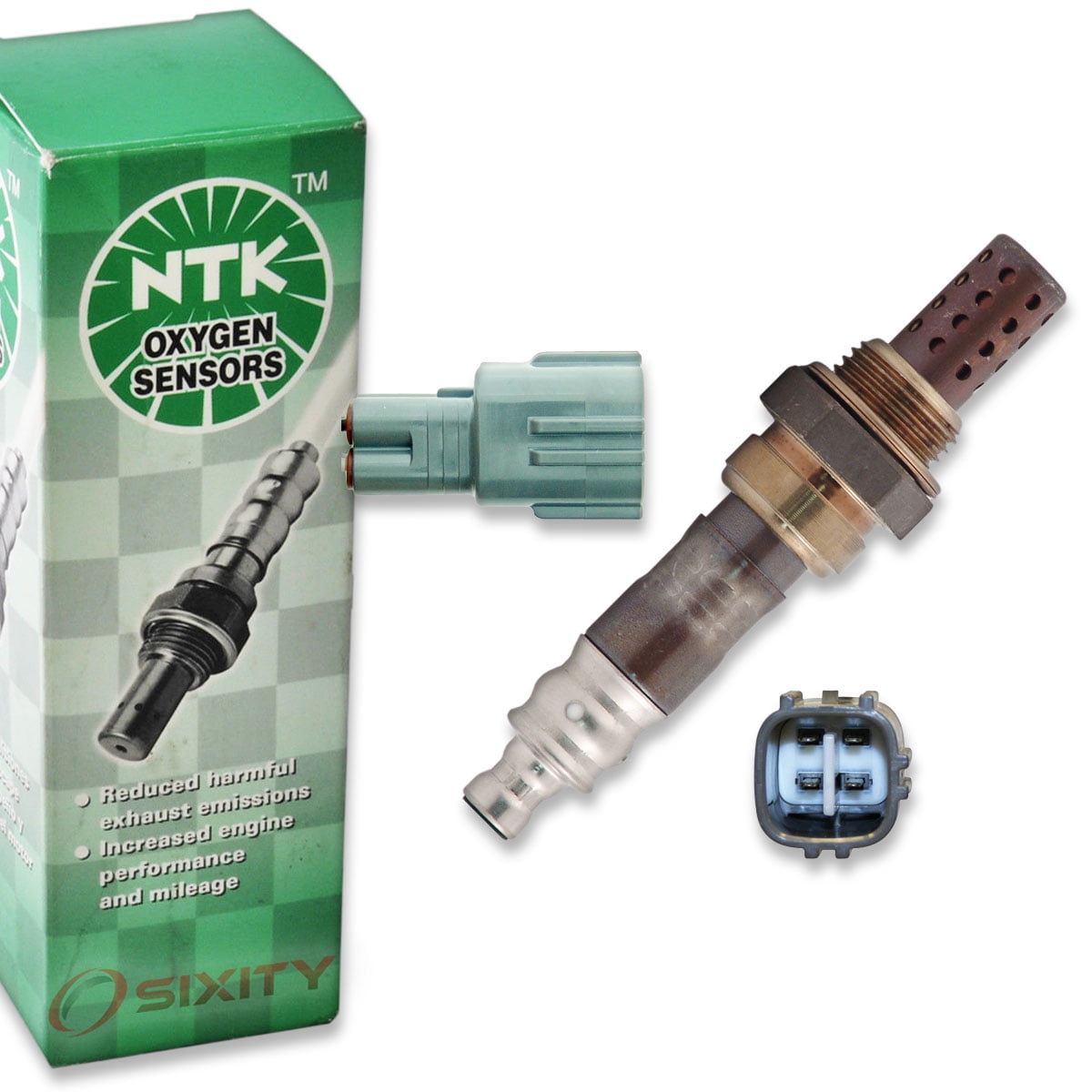 NTK Oxygen Sensors 24132 NTK Oxygen (O2) Sensor Fits select: 2006 LEXUS GS, 2018-2019 LEXUS IS 300