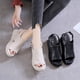 thumbnail image 2 of Xishao Nueva Sandalia ortopédica de Verano, Sandalias de cuña con Plataforma de Boca de Pescado para Mujer, Sandalias de cuña de Cuero Suave, Zapatos de tacón de Verano con Plataforma Peep Toe Xishao ropa, 2 of 2