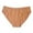 Gold, variant on Annhoo Women's Panties Cute Graphic Mid Rise Cotton Underwear Casual Breathable Solid Color Everyday Briefs
