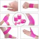 thumbnail image 4 of 15 rollos de vendajes elásticos autoadhesivos (rosa neón), vendaje autoadhesivo de 2 pulgadas, cinta de vendaje autoadhesiva para esguinces, hinchazón y tobillos en muñecas, 4 of 5