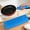Blue, variant on ZFSBZBS Silicone Hot Handle Holder, Heat Resistant Potholder Rubber Pot Handle Cover for Cast Iron Skillets, Sleeve Grip, Frying Pans,Red