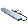 thumbnail image 4 of Multiport USB Hub 3.0 Multi USB Splitter 4 USB C Port 3.0 2.0 Ports, 4 of 5
