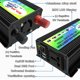 thumbnail image 2 of Inversor modificado,Peaks Power 3000W Inversor de onda sinusoidal modificada Inversor de corriente d CACAGOO Negro/110 V, 2 of 7