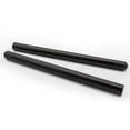 thumbnail image 2 of 7/8" 22mm CNC Aluminum motorcycle Black Fork Clip on Handlebar Tubes Regular Replaceable Fit for Universal bike cafe racer, 2 of 3