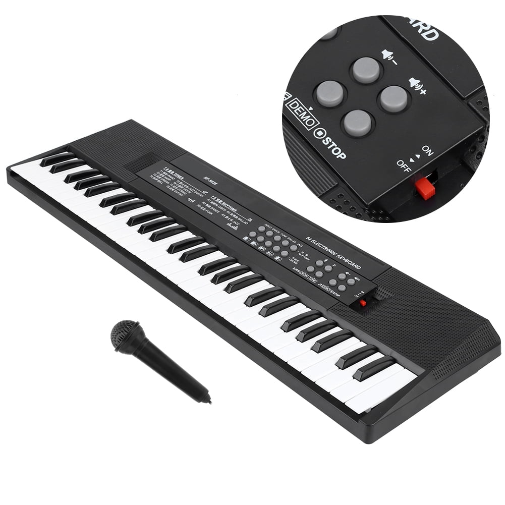 54-Key Electronic Organ, Keyboard Instrument Elegant Electronic Keyboard, For Chidren School Home Adult