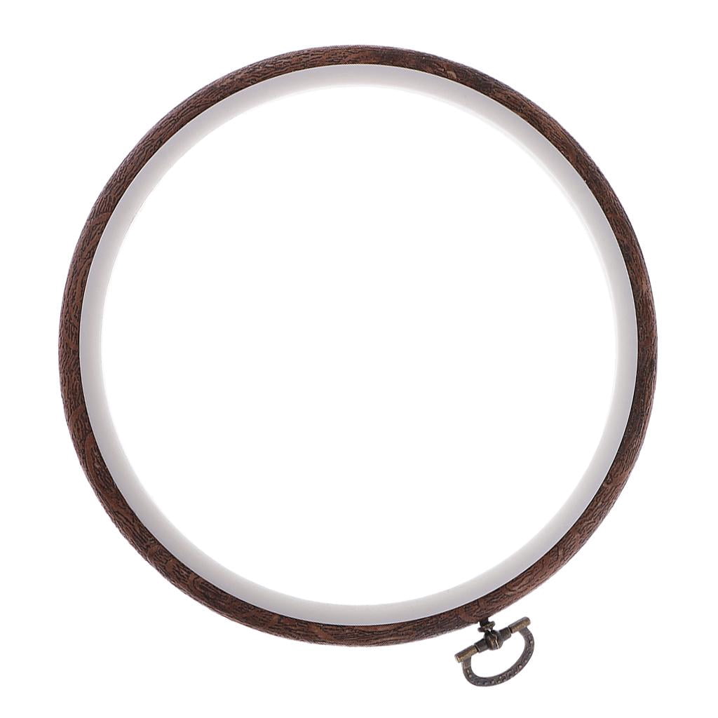 BLESIYA 3-4pack Wooden Embroidery Hoop Rings Cross Stitch Circle Frame Sewing Craft Tool 3 Pcs
