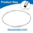 thumbnail image 2 of 1/64" Wall Thickness 1/8" OD x 13.12 ft 316L Stainless Steel Tube, Silver, 2 of 6