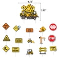thumbnail image 4 of Construction Birthday Party Decoration for Boy, Bulldozer Dump Truck Foil Balloons Excavator Banner Cake Toppers for Boys Construction Truck Theme Birthday Party Supplies, 4 of 6