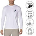 thumbnail image 3 of INGEAR Performance UV + UPF 50 Sun Protection Casual Fishing T Shirt, 3 of 4