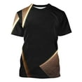 thumbnail image 5 of Njoeus Graphic Tees Men, Cool Graphic Tees Men's Cool Geometry Print T Shirts Big & Tall Graphic Tees for Men Party Vacation Short Sleeve Crew Neck Shirt Casual Tops S-5Xl Hawaiian Shirt for Men Summe, 5 of 6