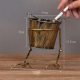 thumbnail image 5 of European style retro iron handmade ashtray personalized home E, 5 of 5