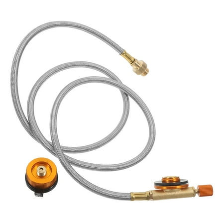 PBPBOX Gas Bbq Hose Outdoor Cooking Gas Connector Stainless Steel 1 Set