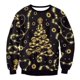 thumbnail image 3 of Suéteres navideños feos, jerséis verdes, sudadera con estampado 3D divertido para fiestas navideñas, sudadera de Jesús para fiestas, cumpleaños y Navidad, 3 of 5