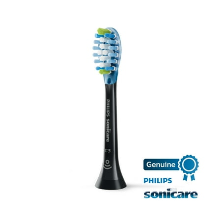 Philips Sonicare - Premium Plaque Control Brush Heads (4-Pack) - Black