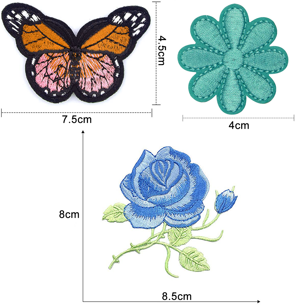 Wholesale FINGERINSPIRE 16PCS Leaf Lace Fabric Patches 8 Colors Polyester  Embroidery Patches Roses Leaves Sew on Applique Trims Vine Leaf Decorative  Patches for Clothing Dress Hat Scarves Craft Projects 