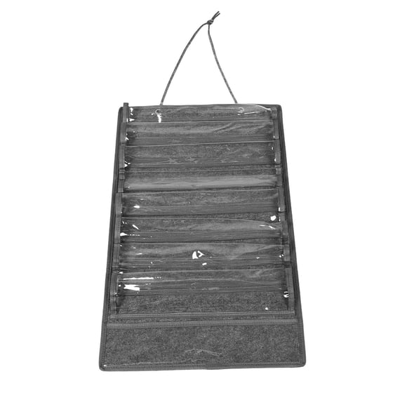 HONMEET Felt Karate Belt Display Rack with Wall Pockets for Martial Arts Belt and Medal Protection