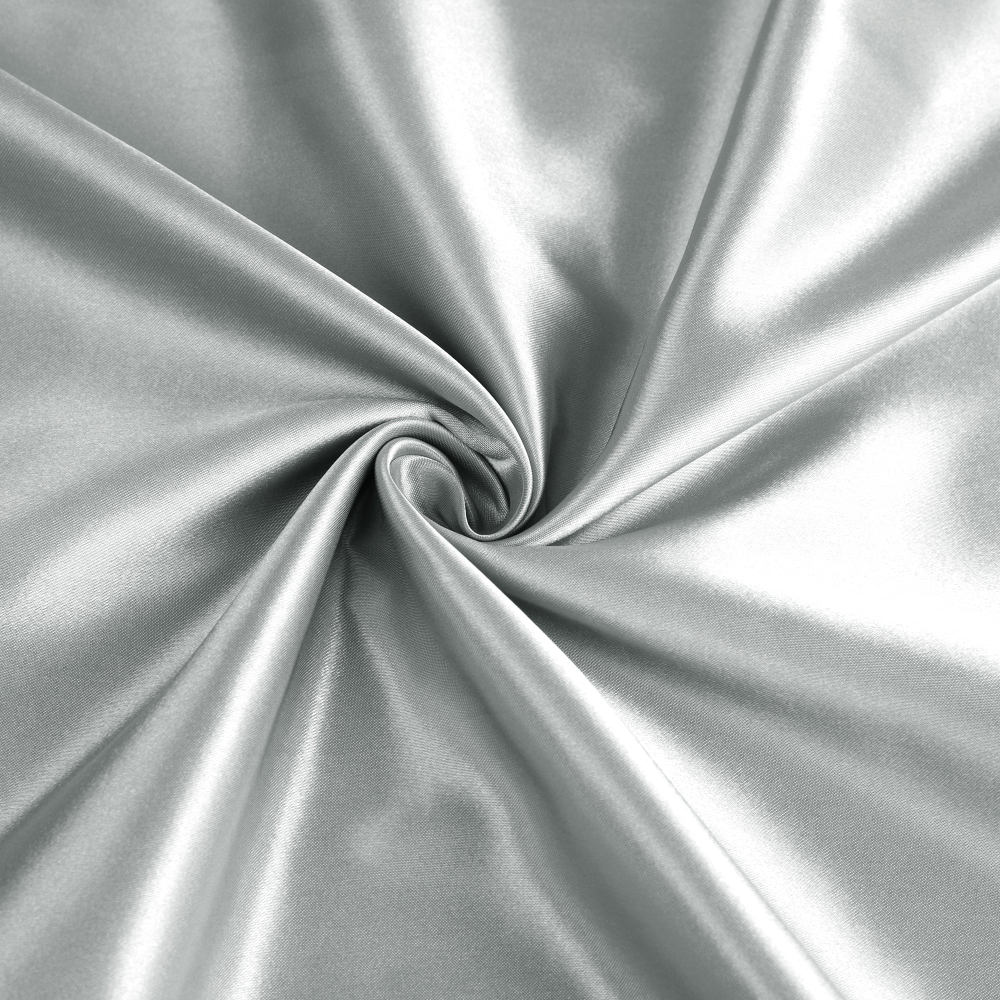 Unique Bargains 1 PC Satin Envelope Closure Body Pillowcases Silver Grey 20"x72"
