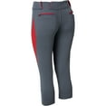 thumbnail image 4 of Champro Womens Surge 2 Color Softball Pant Graph Scarlet 2XL, 4 of 6