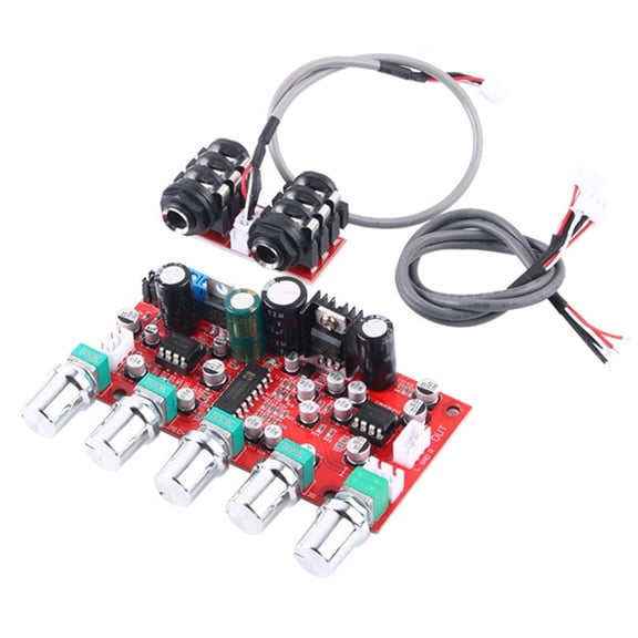 Easy installation DIY Sound Microphone Amplifier Module Reverbs Effect for Home Karaoke Live Streaming and Beginner Projects