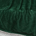 thumbnail image 2 of Brooklyn Loom Corduroy Green King 104x90 Blanket, Textured Solid Color, Adult Bedding, Oeko-TEX Certified, 2 of 7