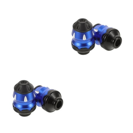 Masteelf 2 Pairs  Front Rear Fork Frame Sliders Wheel Crash Protector Falling Protection Universal for Motorcycles Motorbikes Scooters for Motorcycle Motorbike Accessories