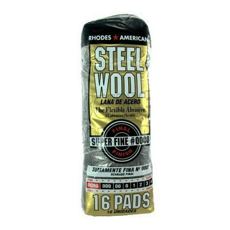 - # 0000 Sleeve Super Fine Steel Wool Pads