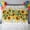 Gray Yellow, variant on Sunflower Backdrop for Photoshoot,Photography Photo Studio Background Wall Backdrop,Yellow Spring Floral Summer Botanical Rustic Back Drop Banner Panel for Portraits Wedding Live Streaming 8x6Ft