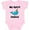AD-Pink, variant on Inktastic Narwhal is my Spirit Animal Boys or Girls Baby Bodysuit