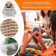thumbnail image 4 of Muñeca de ganchillo Toy Gkuzus, de lana tejida con tarjeta positiva, 4 of 6