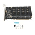 thumbnail image 2 of Tarjeta Adaptadora ANGGREK Resistente Y Duradera de 32 Gbps NVME M.2 A PCIE X16, 2 of 8