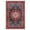 Red, variant on Noahas Traditional Persian Area Rug Suitable for Bedroom, Living Room, Floor room, Dining room, Red , 4' x 6'
