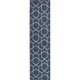 thumbnail image 2 of Nourison Horizon Indoor/Outdoor 2' x 6' Navy Modern Rug, 2 of 9