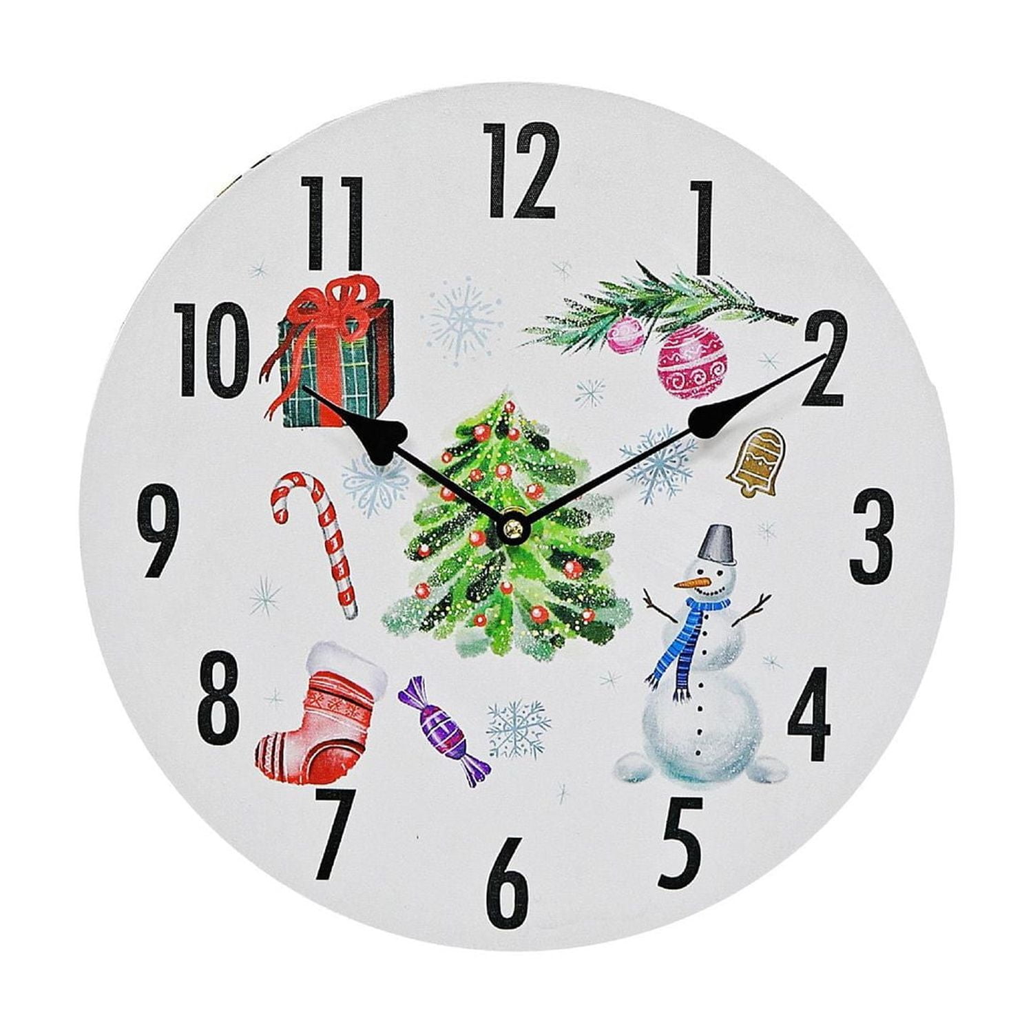 Wall Clock - Christmas, Hoho - Set of 2