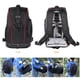 thumbnail image 5 of Cámara fotografía negro acolchado bolsa mochila resistente al agua a prueba Fly Leaf Bolsa al aire libre, 5 of 6