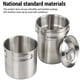 thumbnail image 3 of Stainless Steel Cookware Set Camping Cup Outdoor Portable Cooking Pot 2-3 People Camping Cookware, 3 of 5