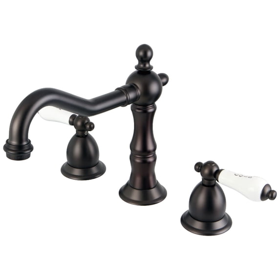 Kingston Brass CC53L5 8 to 16 in. Widespread Bathroom Faucet, Oil Rubbed Bronze