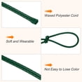 thumbnail image 3 of Waxed Cord 1mm Waxed Thread 87 Yard Wax String Leather Cord (Dark Green), 3 of 7